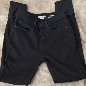 Denizen from Levi's High-Rise Skinny Jeans - Black